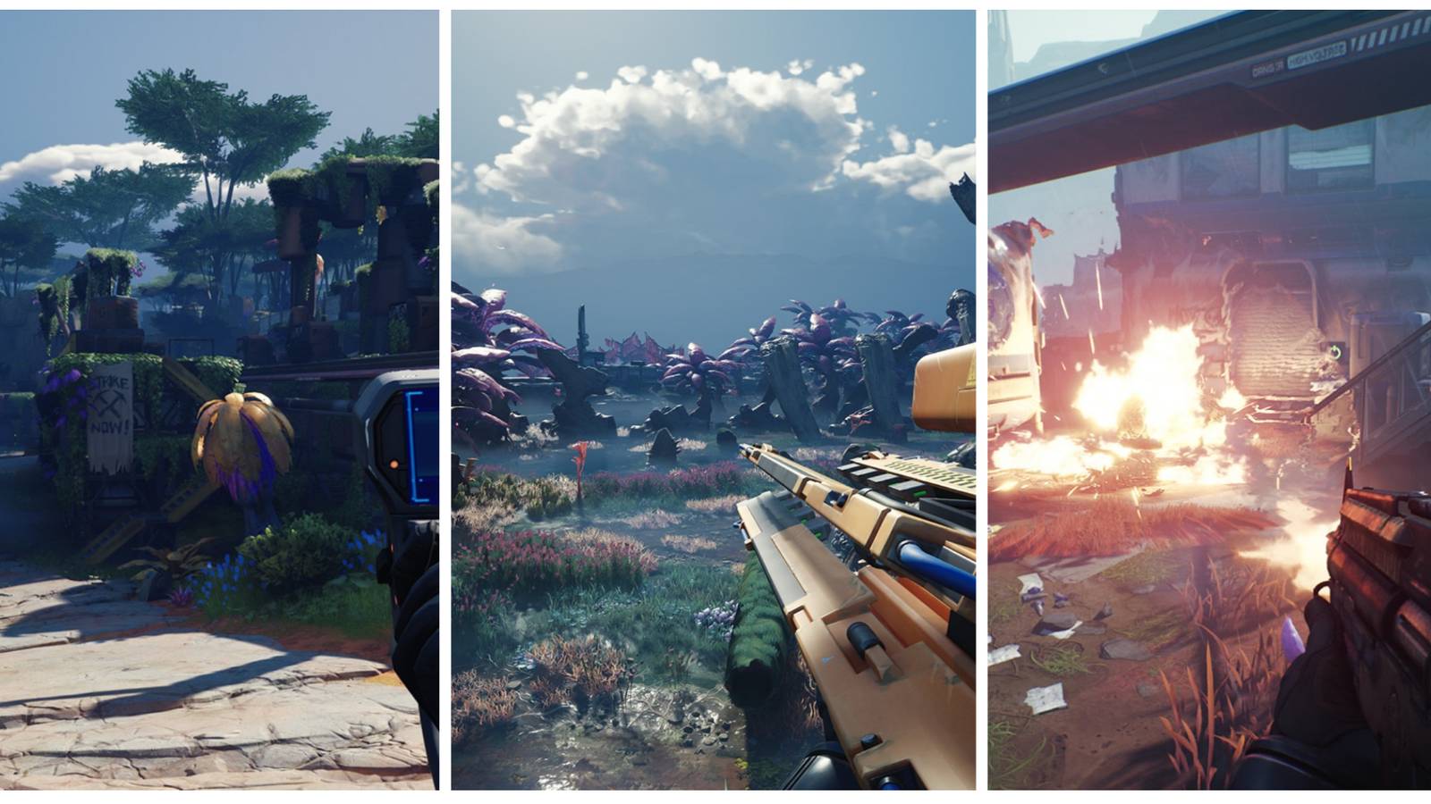 The Cycle Frontier - 3 joined images