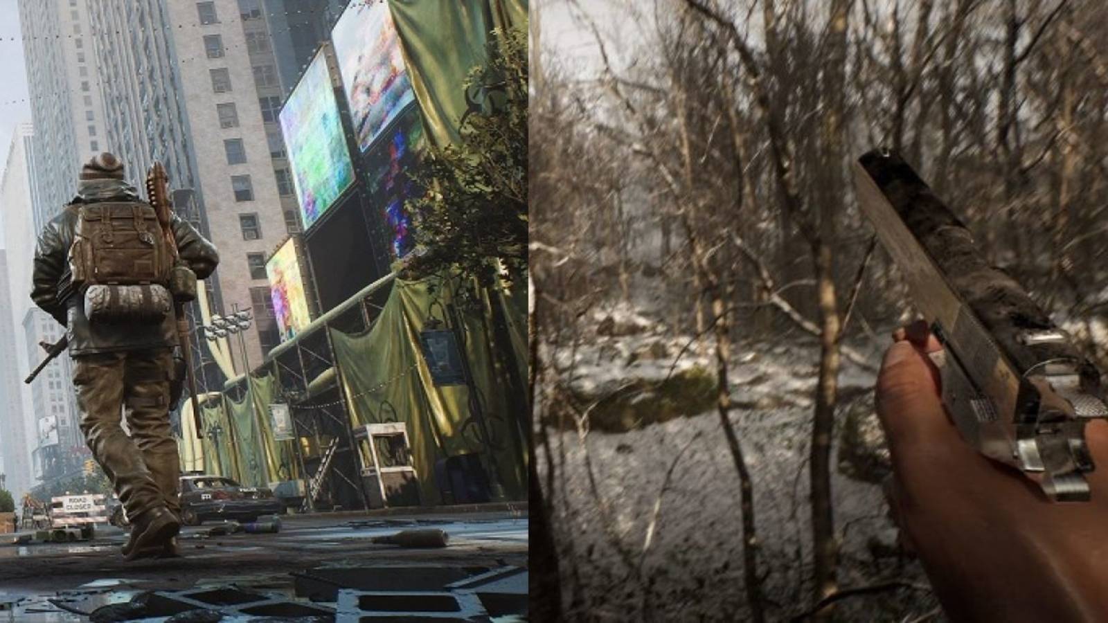 The Day Before and Abandoned