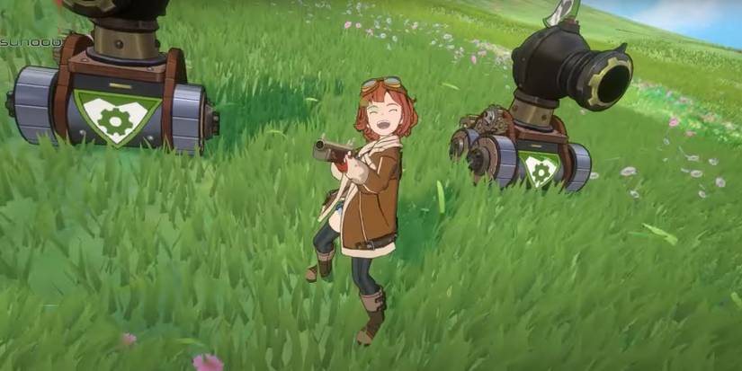 The Engineer in Ni no Kuni: Cross Worlds preparing an attack