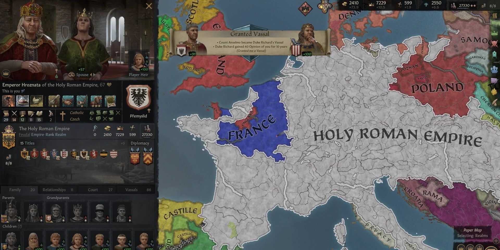 The Holy Roman Empire in Crusader Kings 3