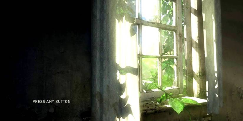 The Last Of Us Title Start Screen