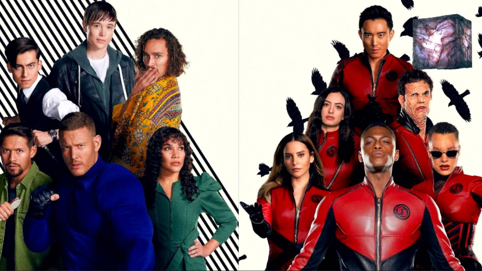 The Umbrella Academy The Hargreeves Season 3 Umbrellas and Sparrows