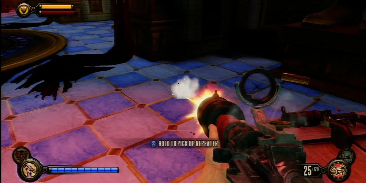 The Vox Burstgun in BioShock Infinite