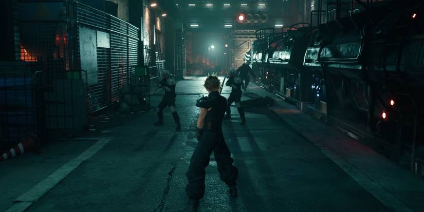 The beginning of Final Fantasy 7 Remake