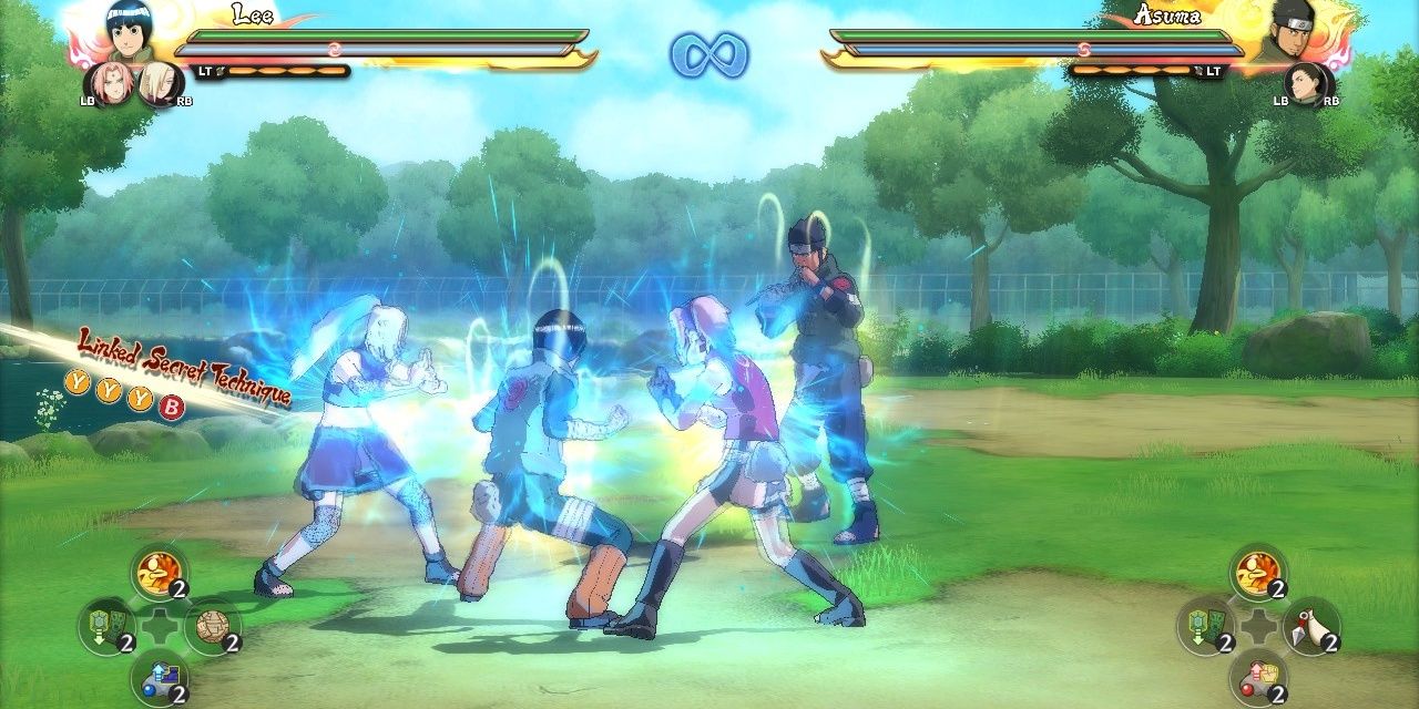 The player with Chakra in Naruto Shippuden Ultimate Ninja Storm 4