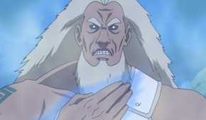 The Third Raikage prepares to use the Hell Stab technique during Naruto: Shippuden's 4th Great Ninja War.