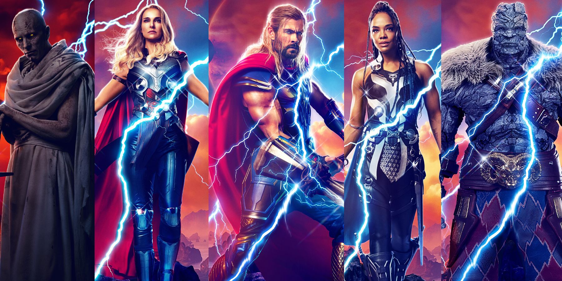 Thor Love and Thunder new posters