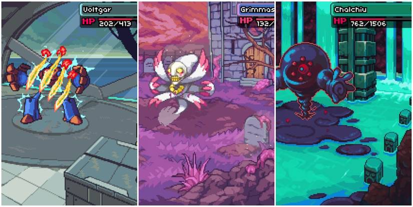 Titan-type enemies in Coromon.