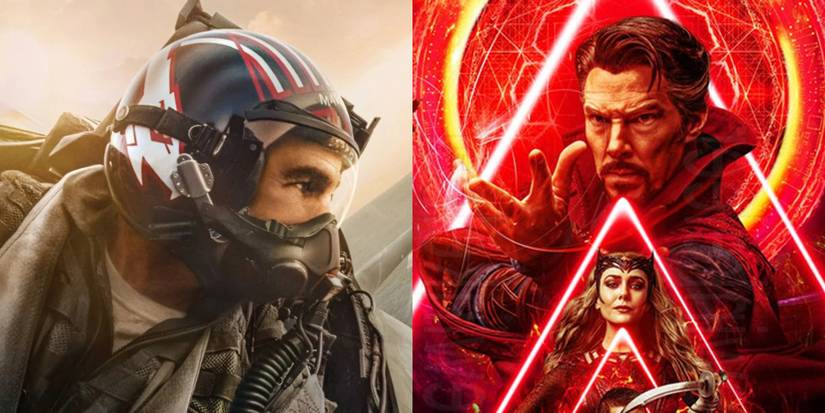 Top Gun Maverick Doctor Strange in the Multiverse of Madness