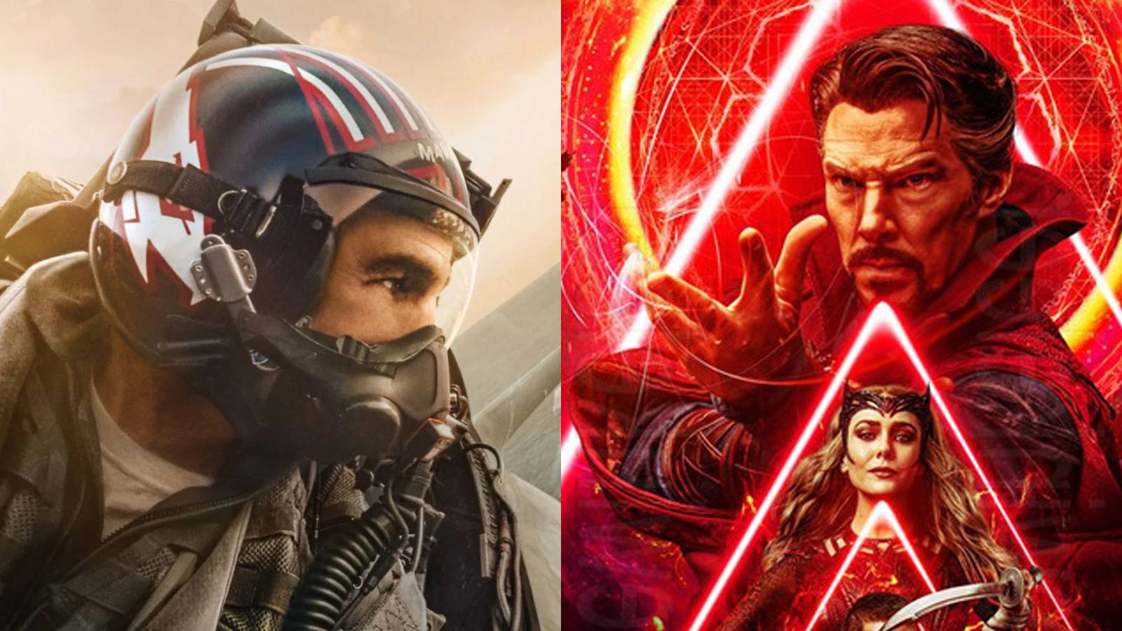 Top Gun Maverick Doctor Strange in the Multiverse of Madness