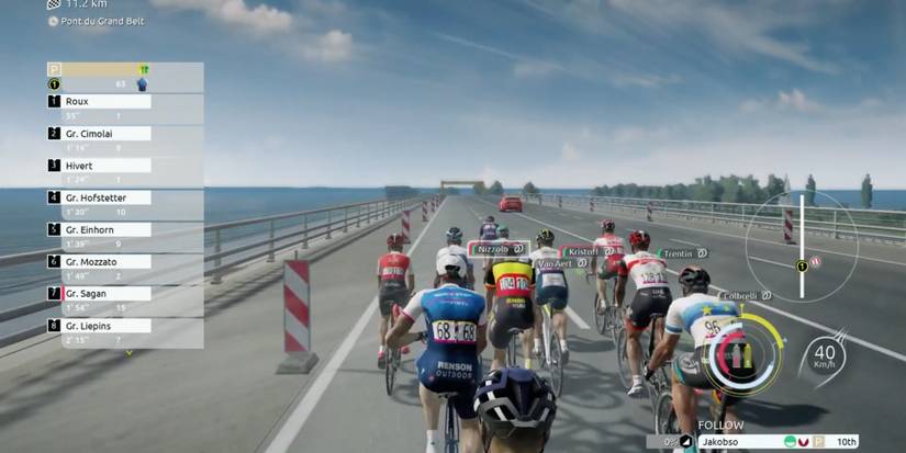 Tour de France 2022 - Sip gels to regain stamina - Player drinks Blue gel to restore energy