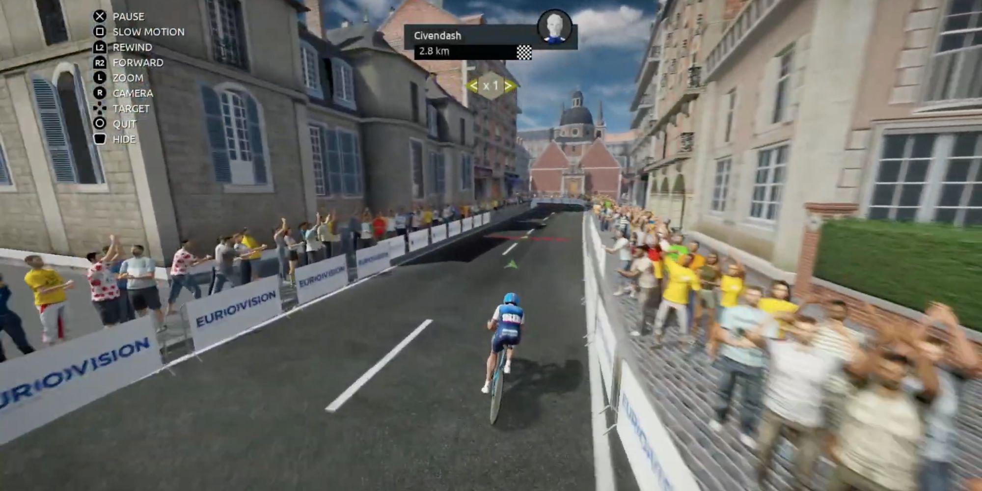 Tour de France 2022 - View replay to improve gameplay - Player watches replay to improve gameplay