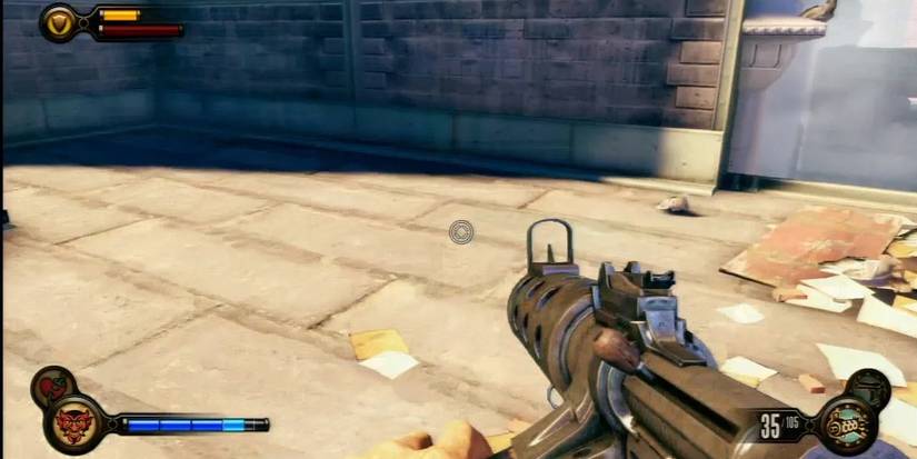 Triple R Machine Gun in BioShock Infinite