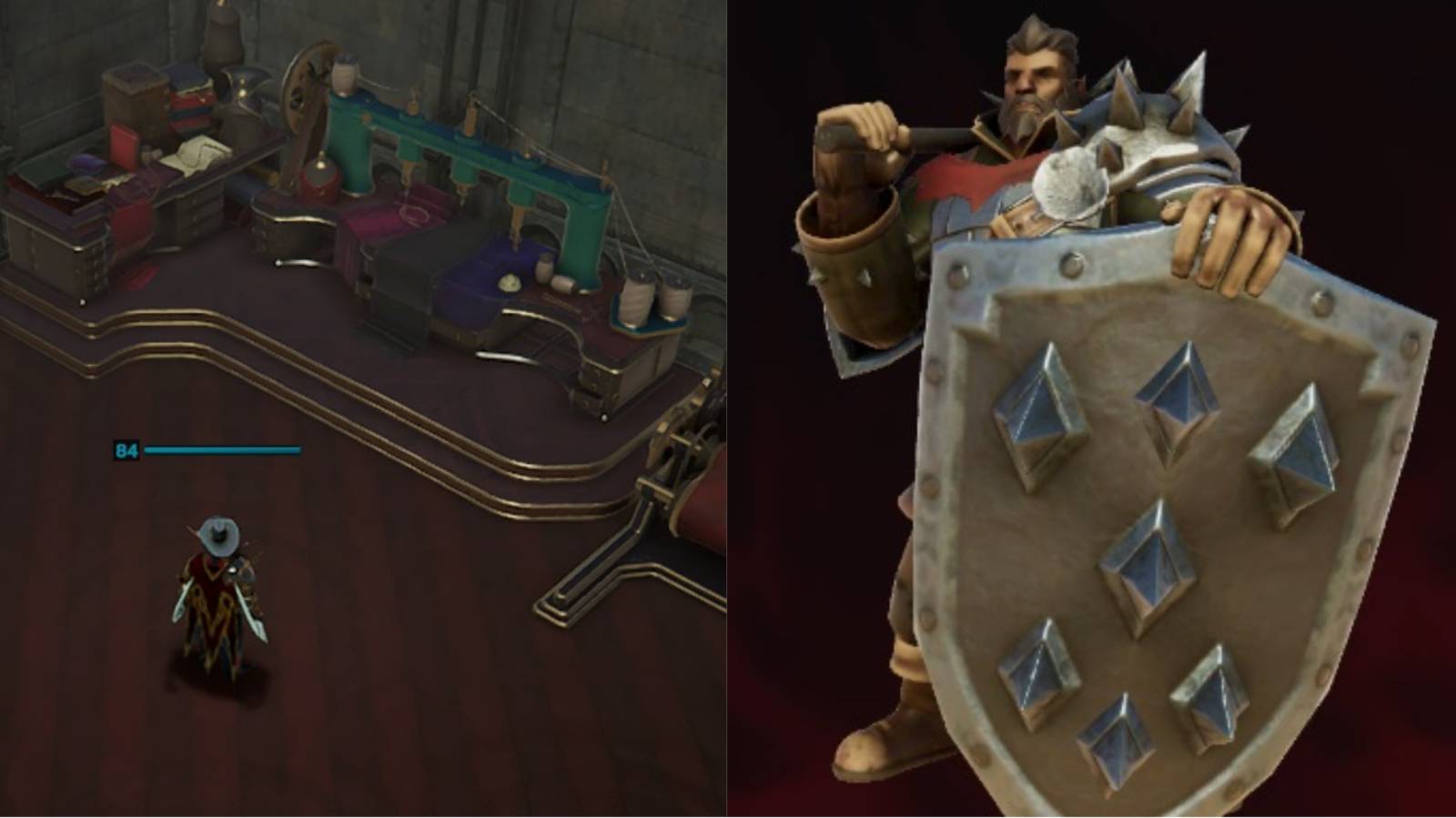 V Rising Crafting The Hollowfang Battlegear Set Collage