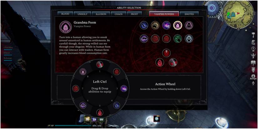 V Rising Examining Grandma Form