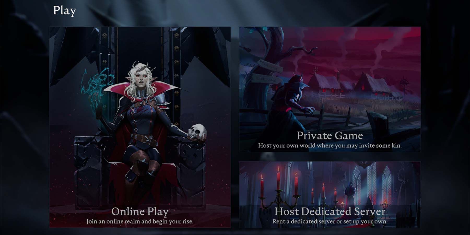 V Rising Server Choices