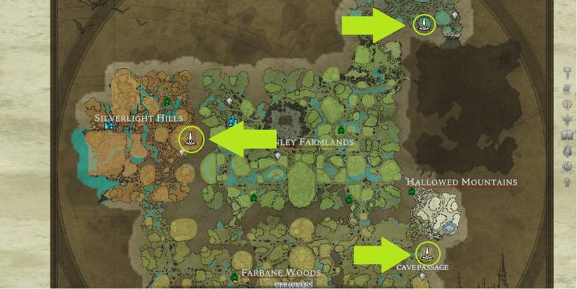 V Rising Soul Shard Locations On The Map