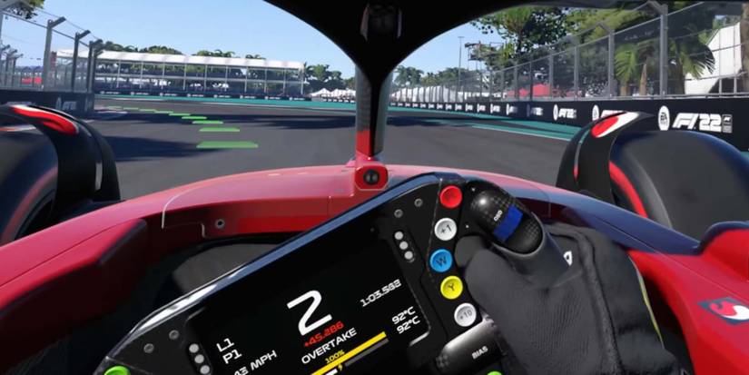 VR in F1 22