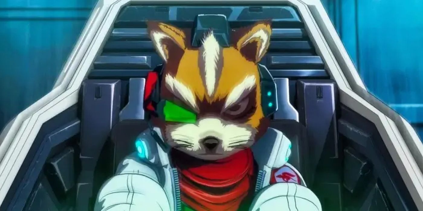 Video Game Foxes Iconic Fox McCloud Star Fox