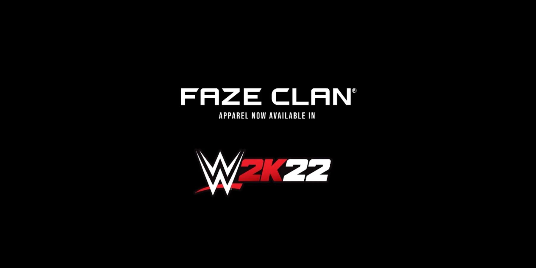 WWE 2K22 FaZe Clan