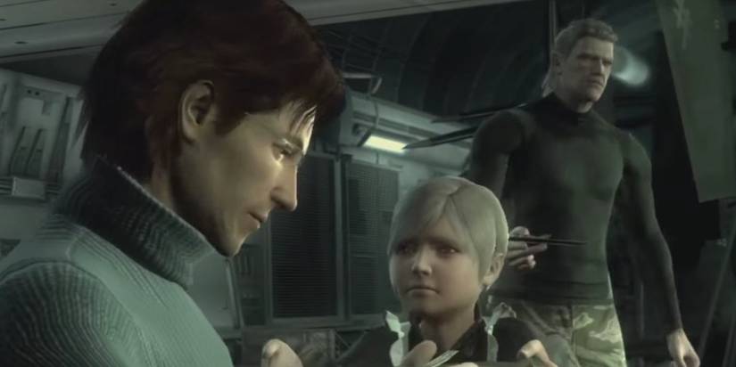 Weird Metal Gear Content MGS4 Otacon Sunny Snake