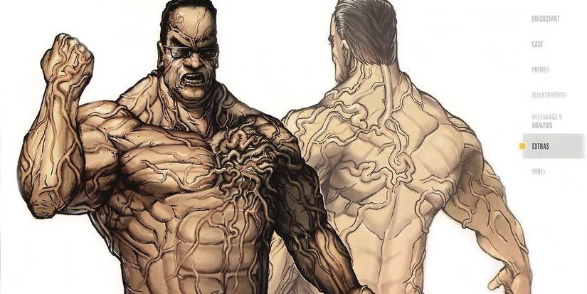 Weird Metal Gear Content Metal Gear Rising Senator Armstrong Concept Art