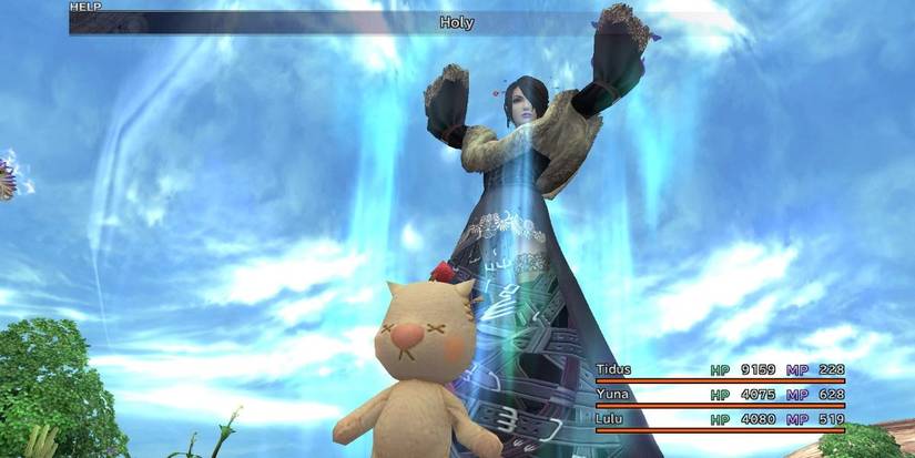Lulu White Magic Holy FFX