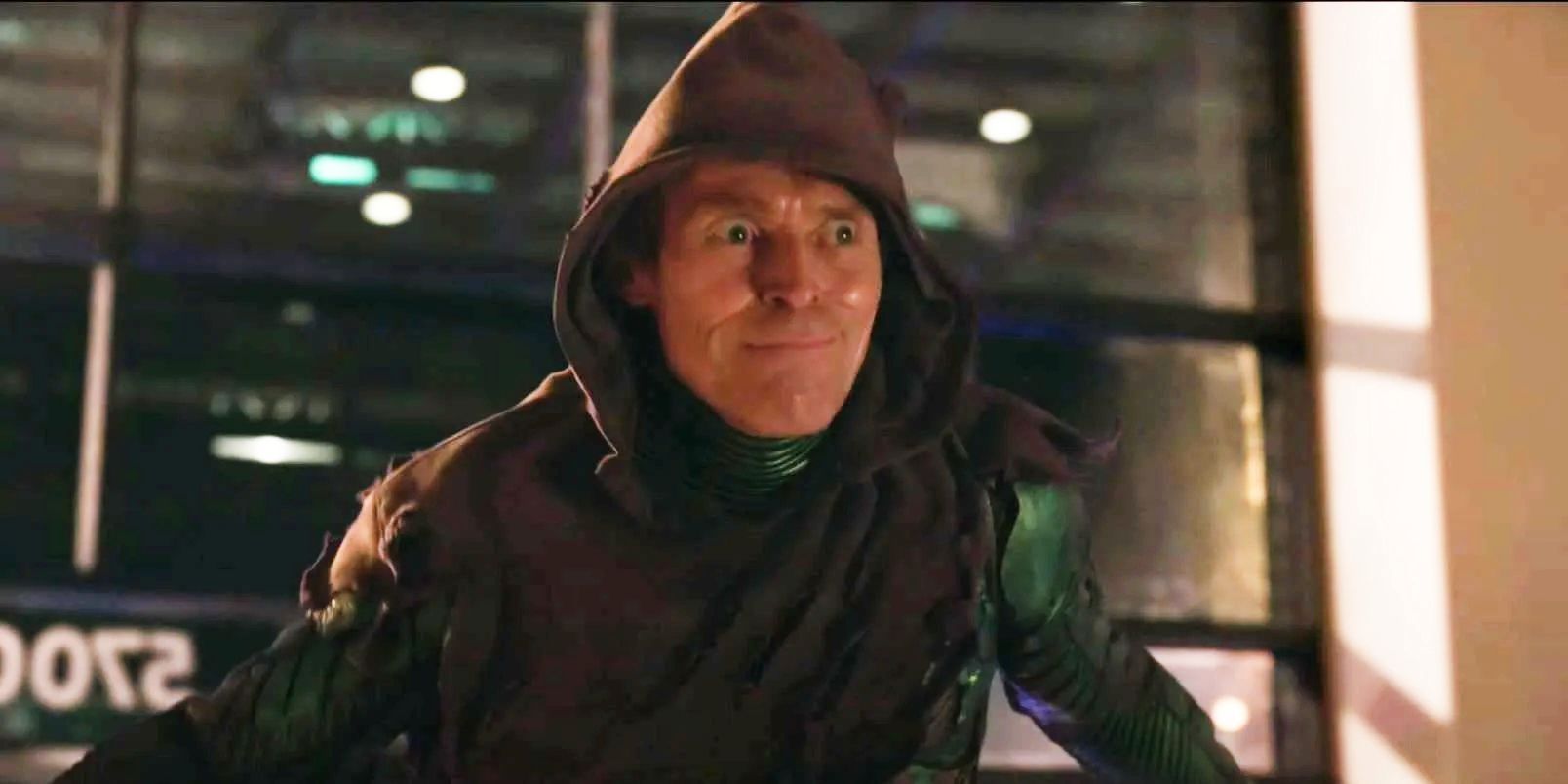 Willem Dafoe como o duende verde 