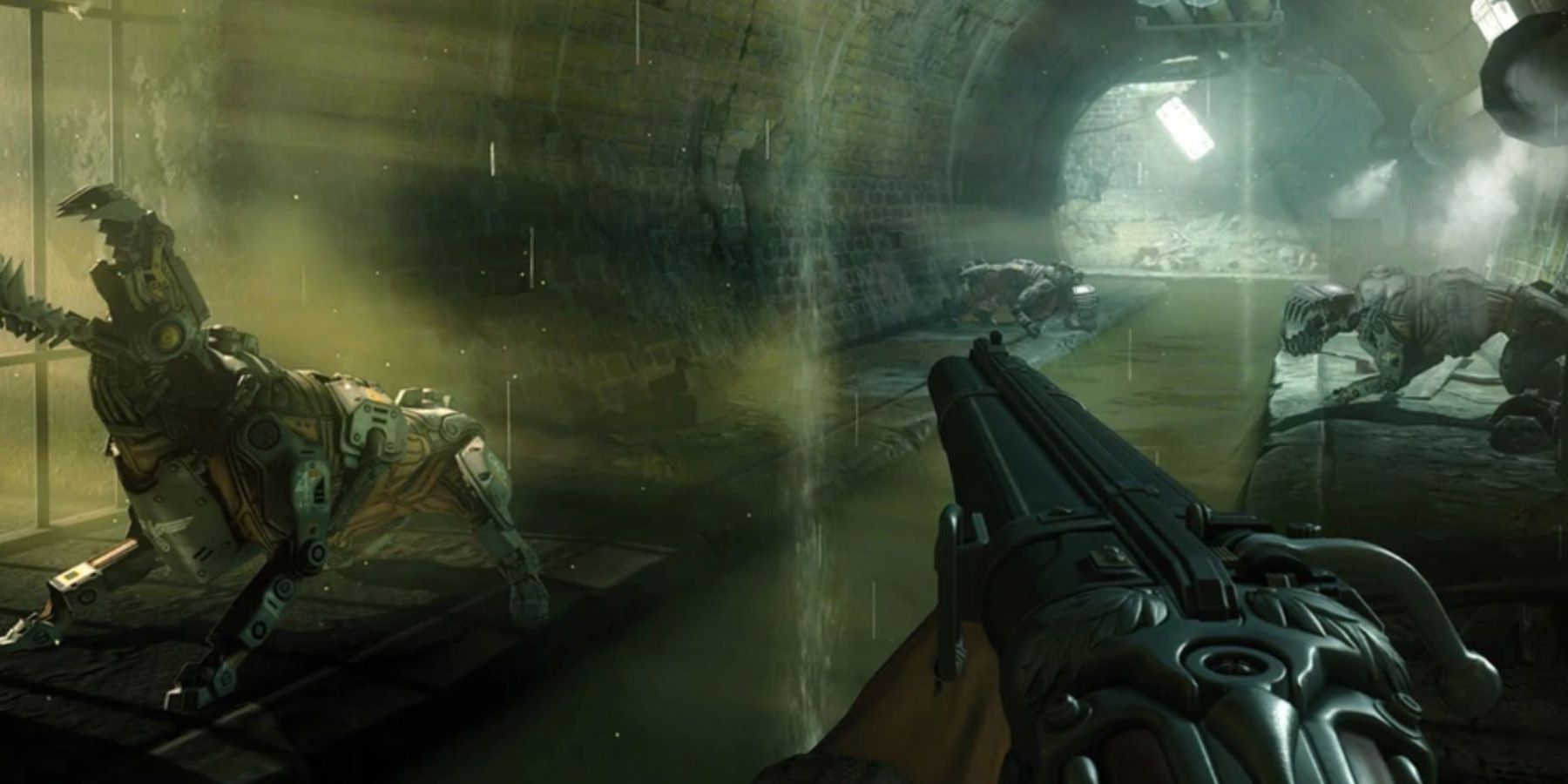 Wolfenstein Double-Barreled Shotgun Sewers cropped