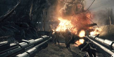 Wolfenstein Dual Wielding Assault Rifles In The New Order