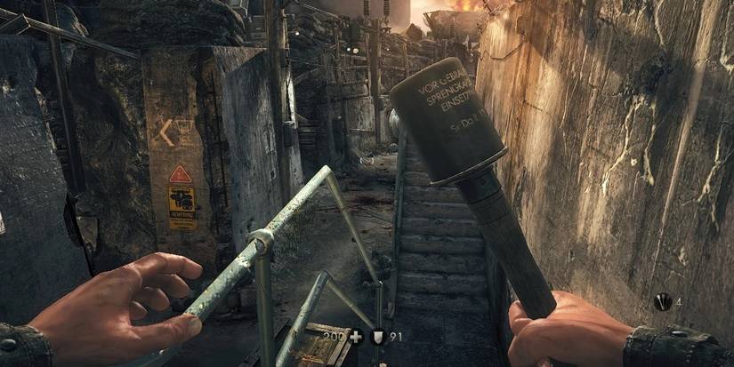 Wolfenstein Grenade In The New Order