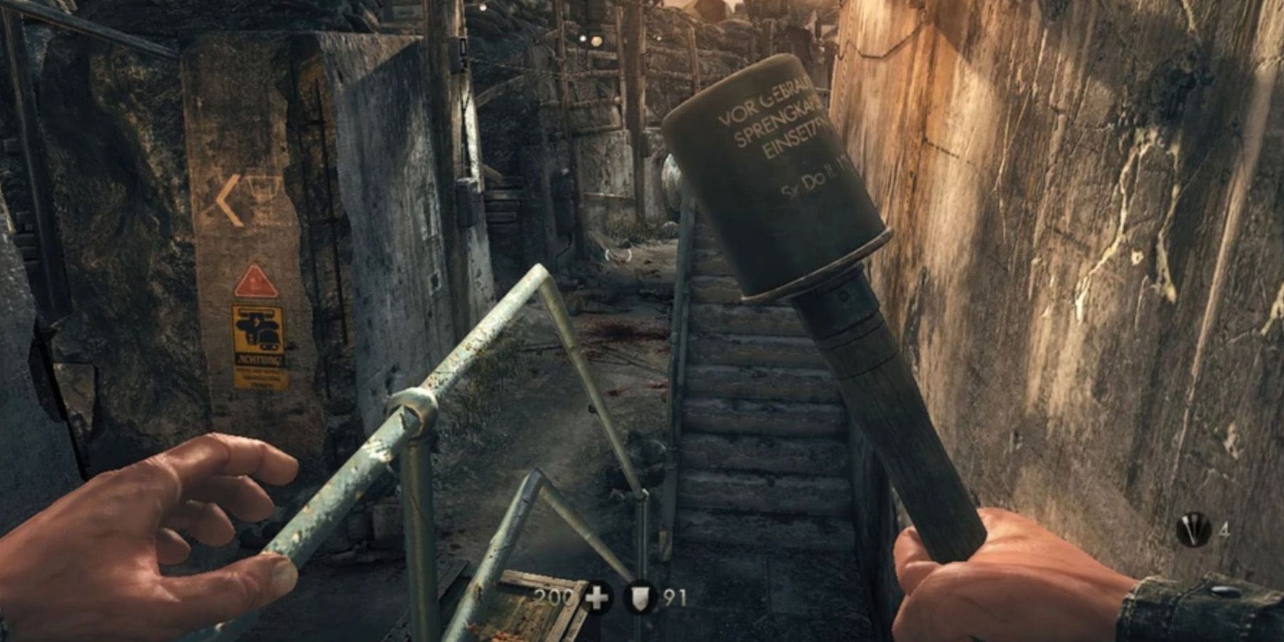 Wolfenstein Prologue Hand Grenade