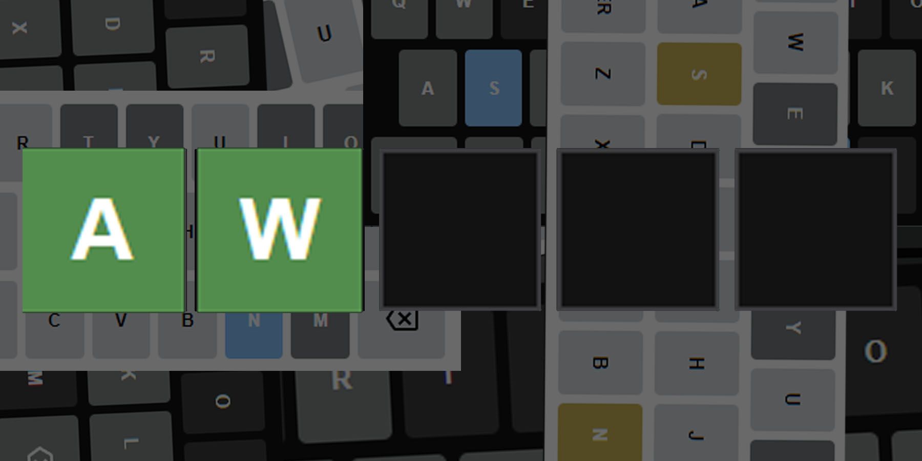 5Letter Words Starting In AW