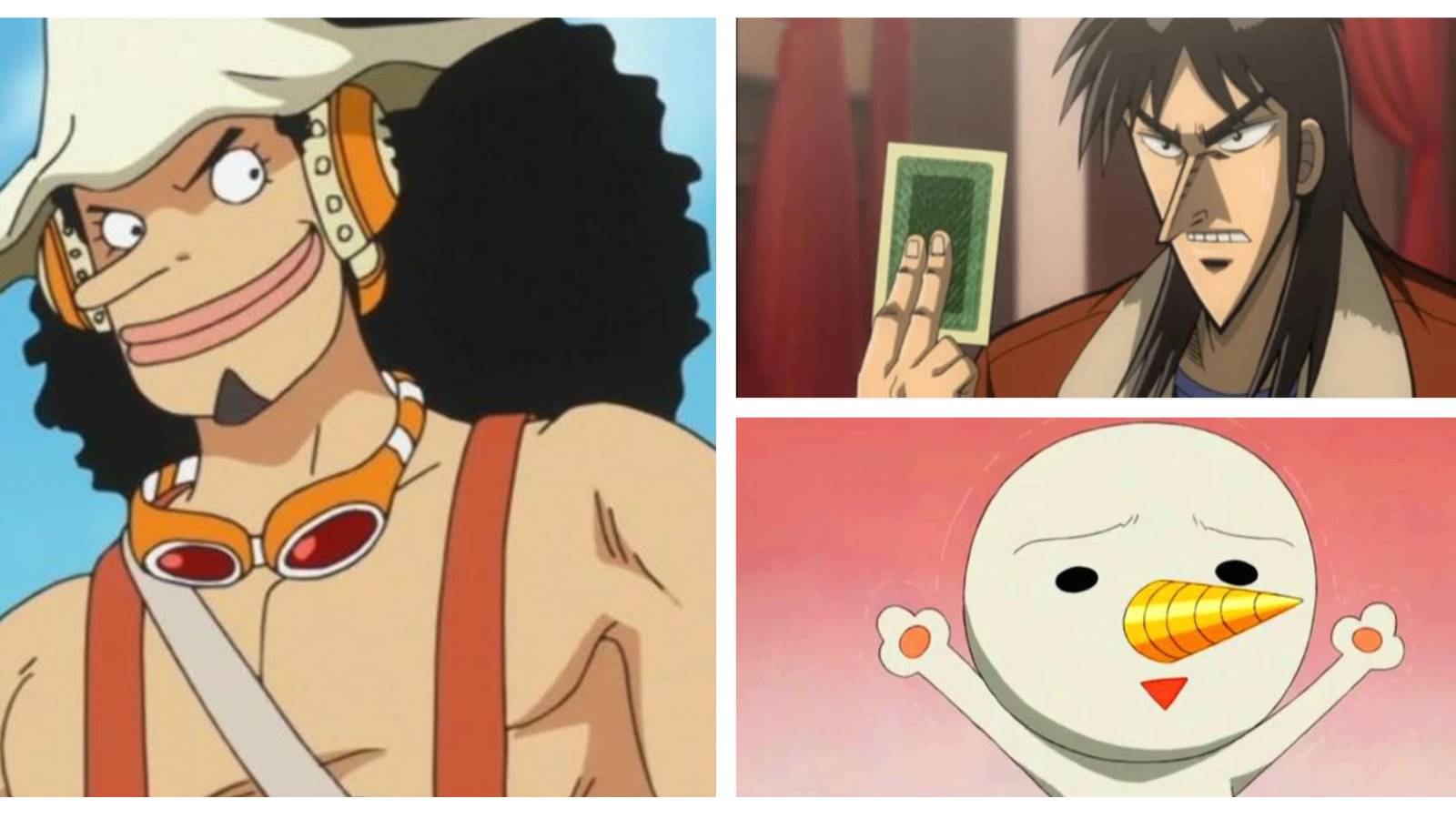 Usopp One Piece Plue Rave Master Fairy Tail Kaiji Ito Kaiji