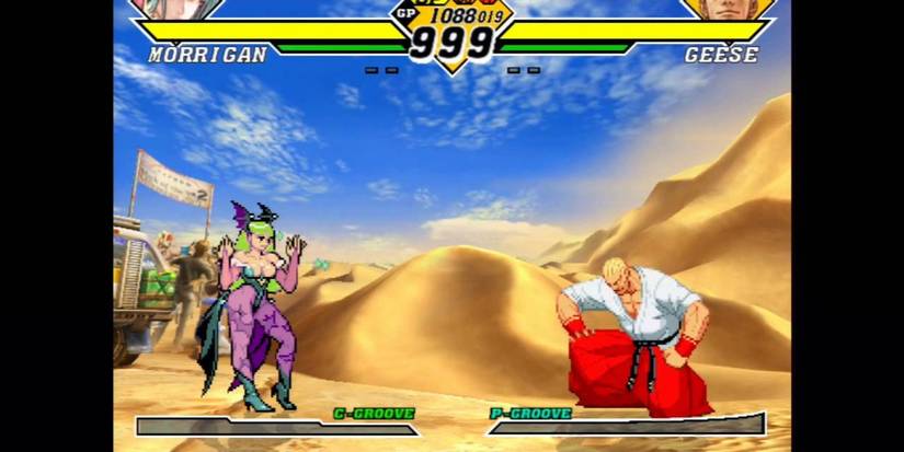 XBox Fighting Games- Capcom Vs SNK2 Morrigan Geese Howard