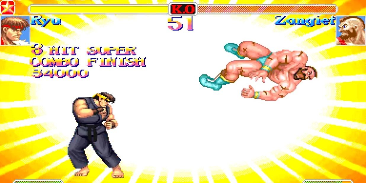 XBox Fighting Games- Hyper Street Fighter 2 Ryu Zangief