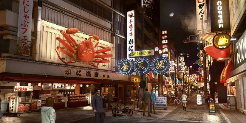 Yakuza Game Businesses- Kani Doraku Yakuza Kiwami 2