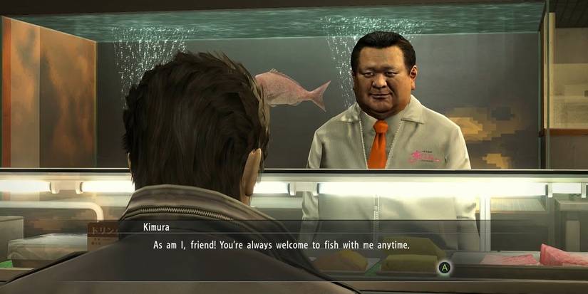 Yakuza Game Businesses- Sushi Zanmai Kiyoshi Kimura Yakuza 5