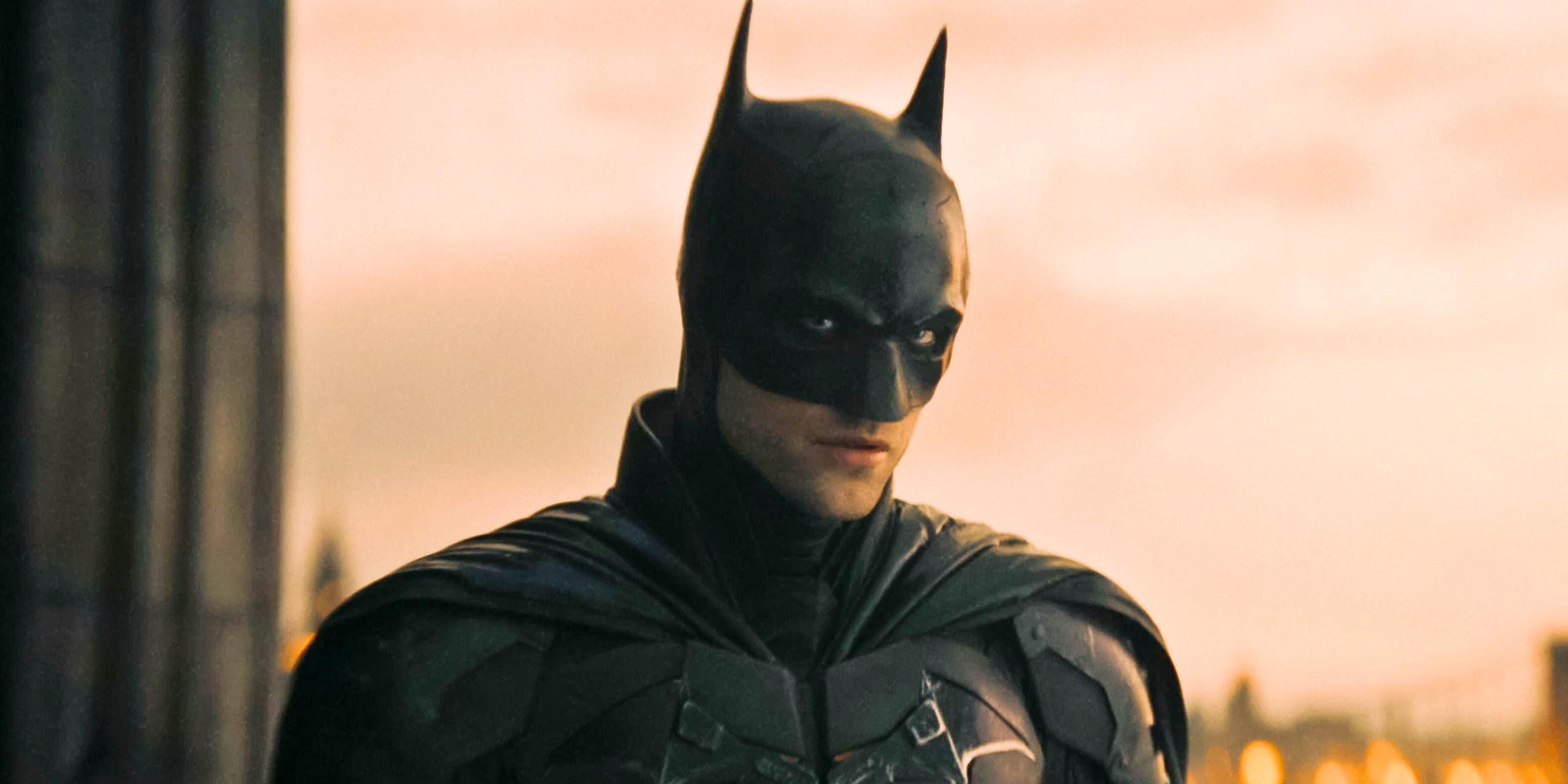 robert pattinson as the batman