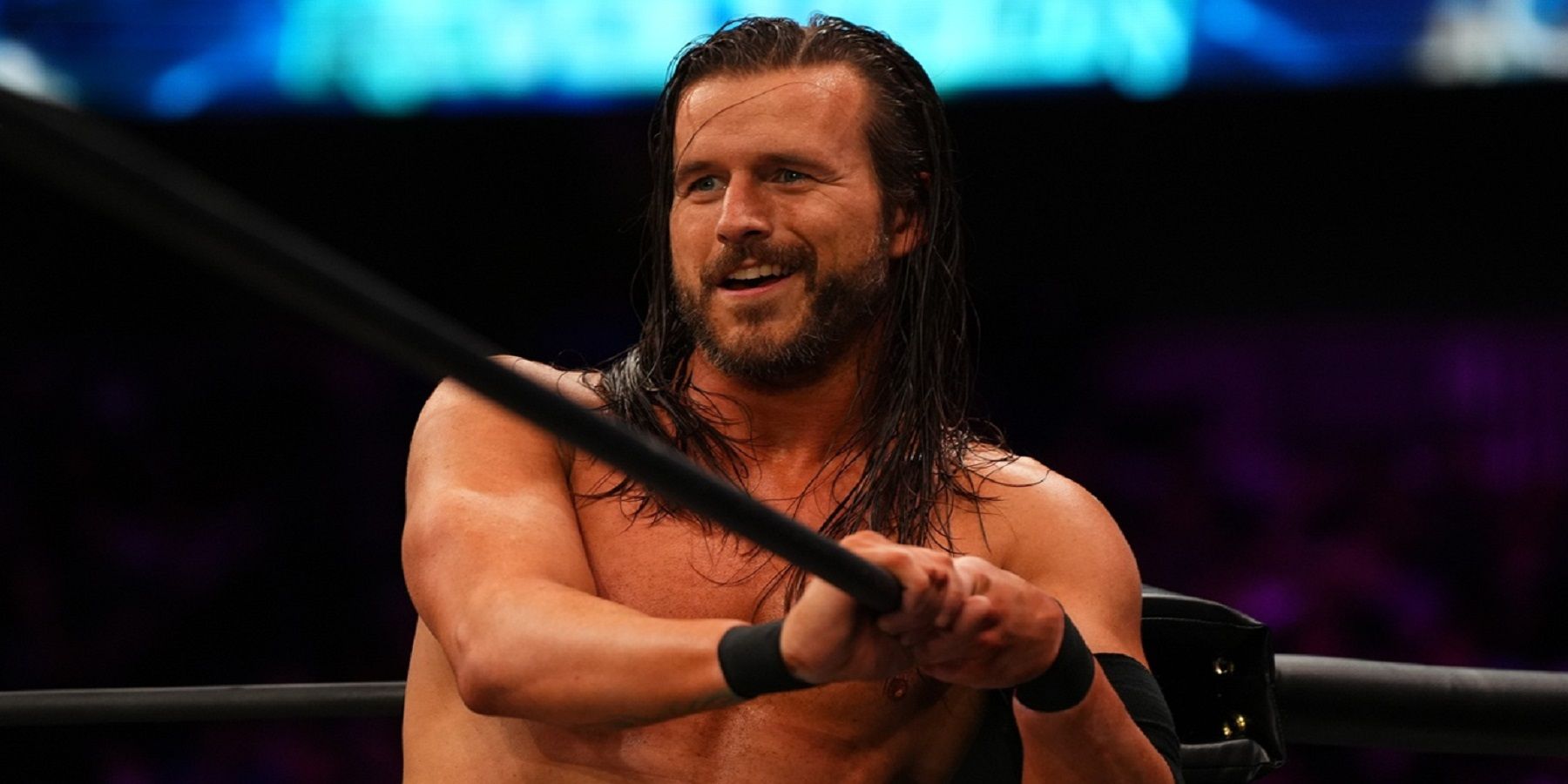 Adam Cole was one of several AEW stars to pay Naughty Dog a visit.