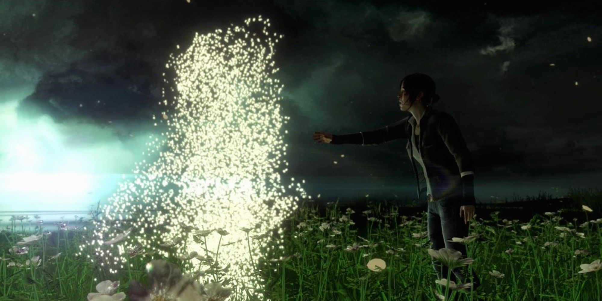Aiden from Beyond: Two Souls disappearing ghost game