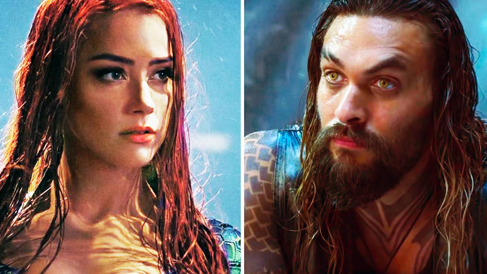 Amber Heard Jason Momoa Aquaman