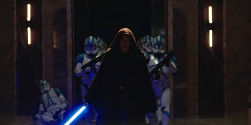 anakin skywalker and 501st clone troopers