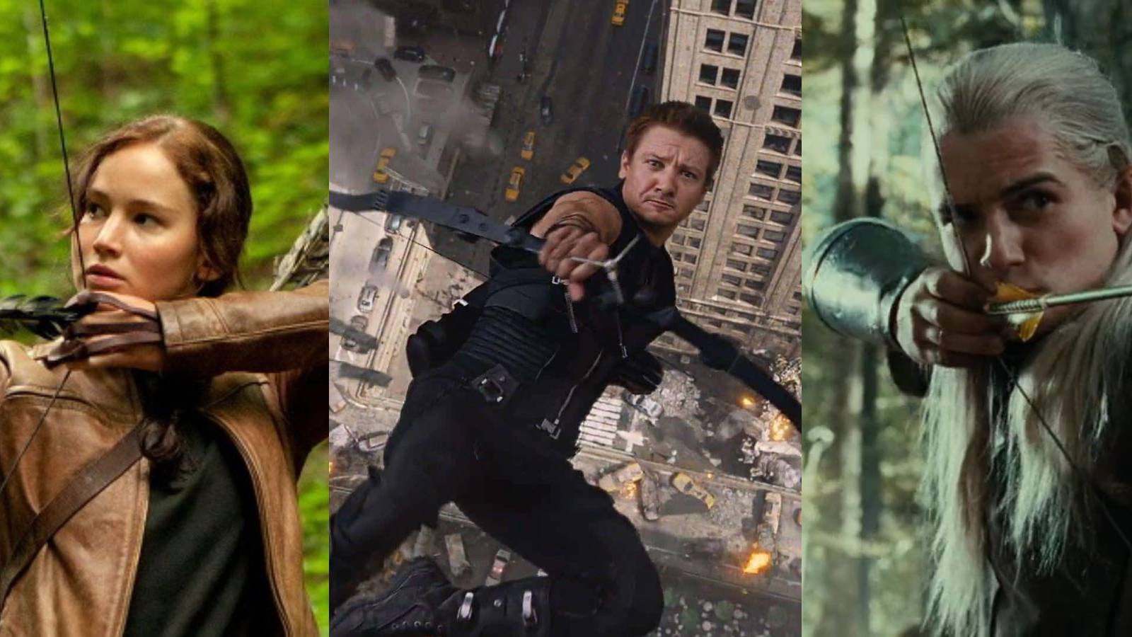 archer movie katniss everdeen hawkeye legolas