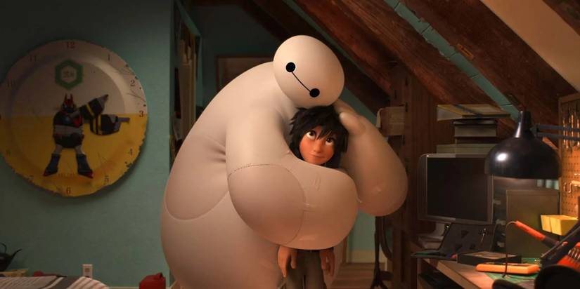 baymax hugging hiro 