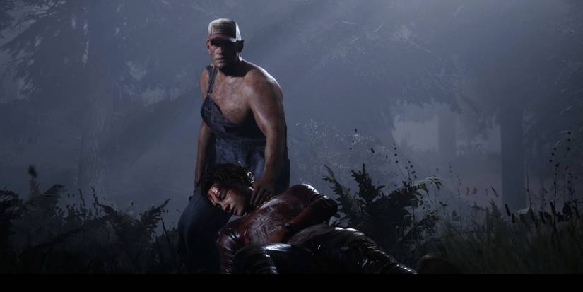 bobby dragging nick in the quarry