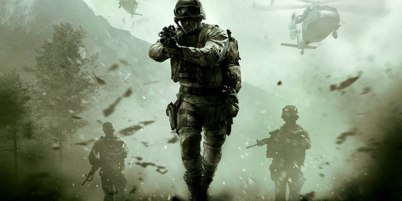 call of duty 4 key art