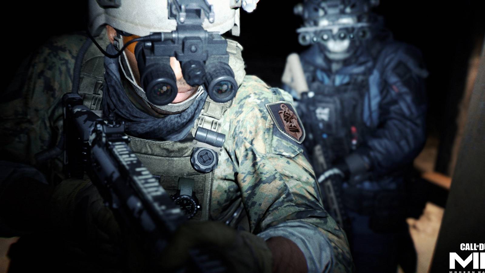 call of duty modern warfare 2 operators in dark