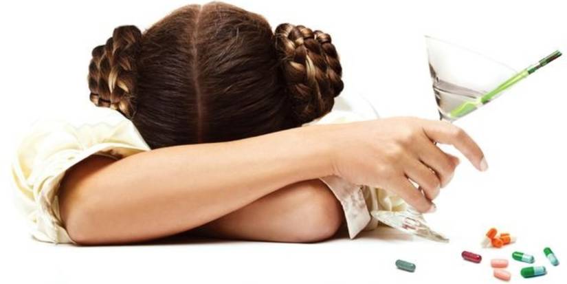 carrie fisher wistful drinking