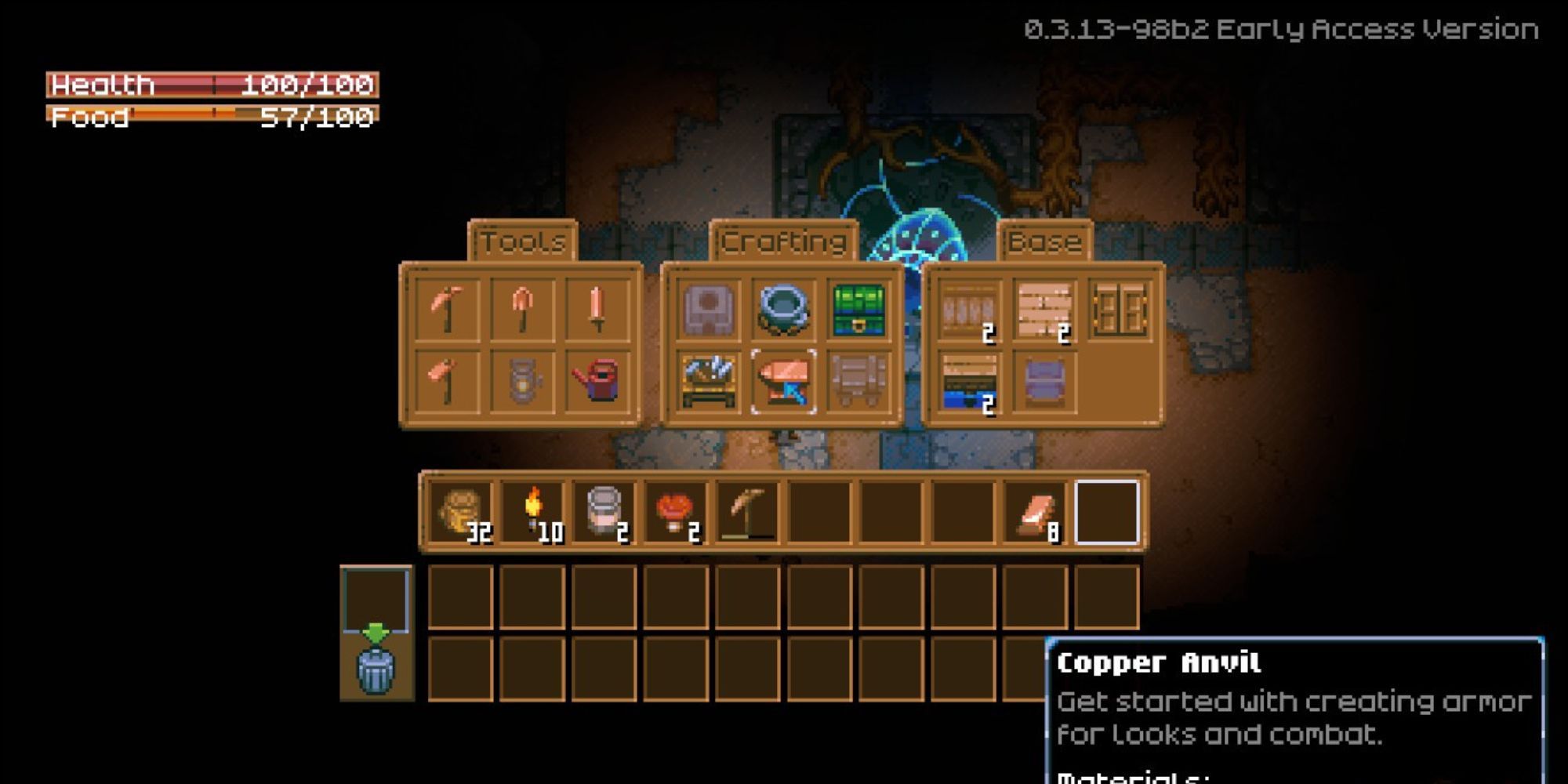 The Copper Anvil on Corekeeper
